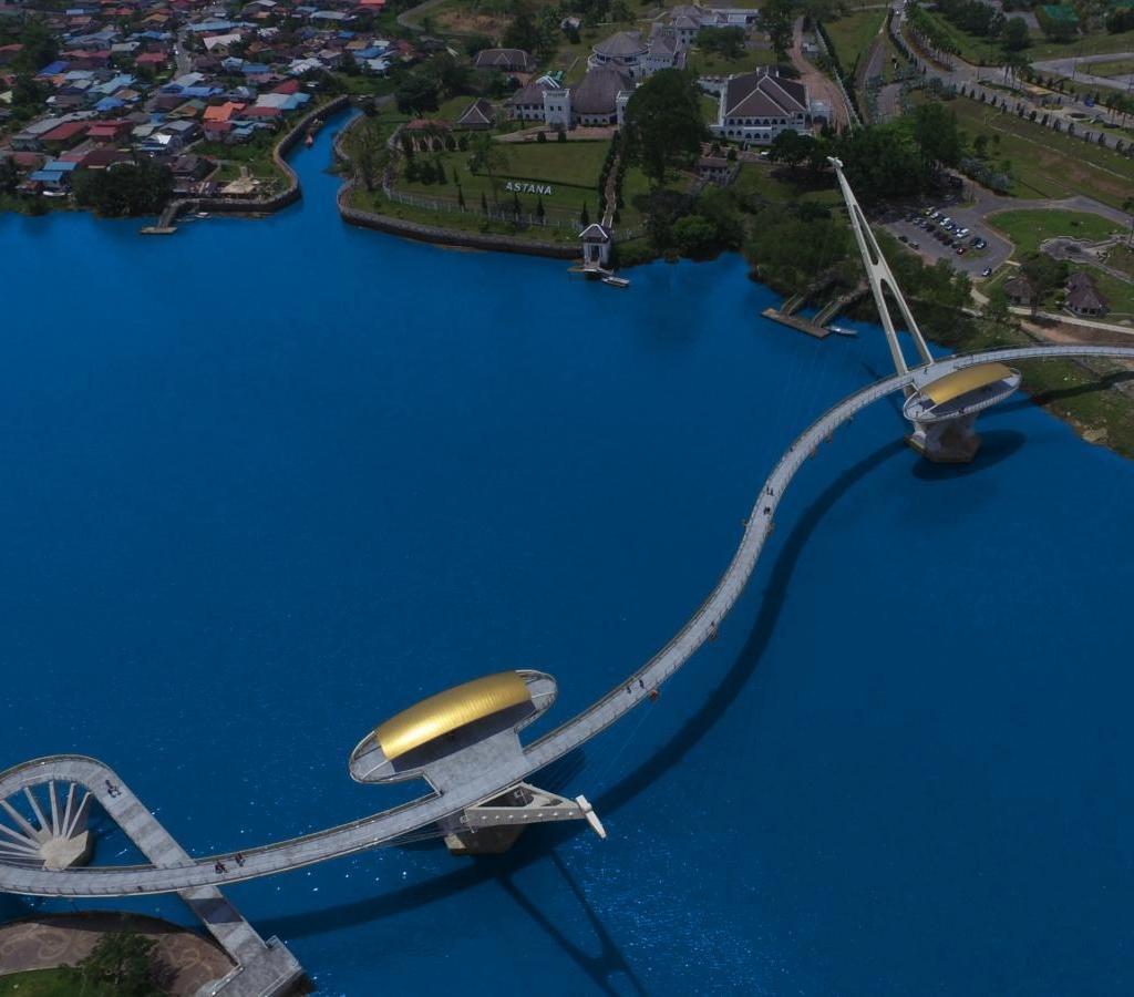 Kuching Golden Bridge | Sarawak, Malaysia